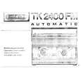 GRUNDIG TK2400FM Owners Manual