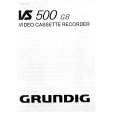 GRUNDIG VS500GB Owners Manual