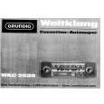 GRUNDIG WKC 2520 Owners Manual
