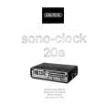 GRUNDIG SONO-CLOCK 20A Owners Manual