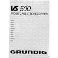 GRUNDIG VS500 Owners Manual