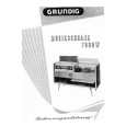 GRUNDIG 7080 W MUSICKSCRANK Owners Manual